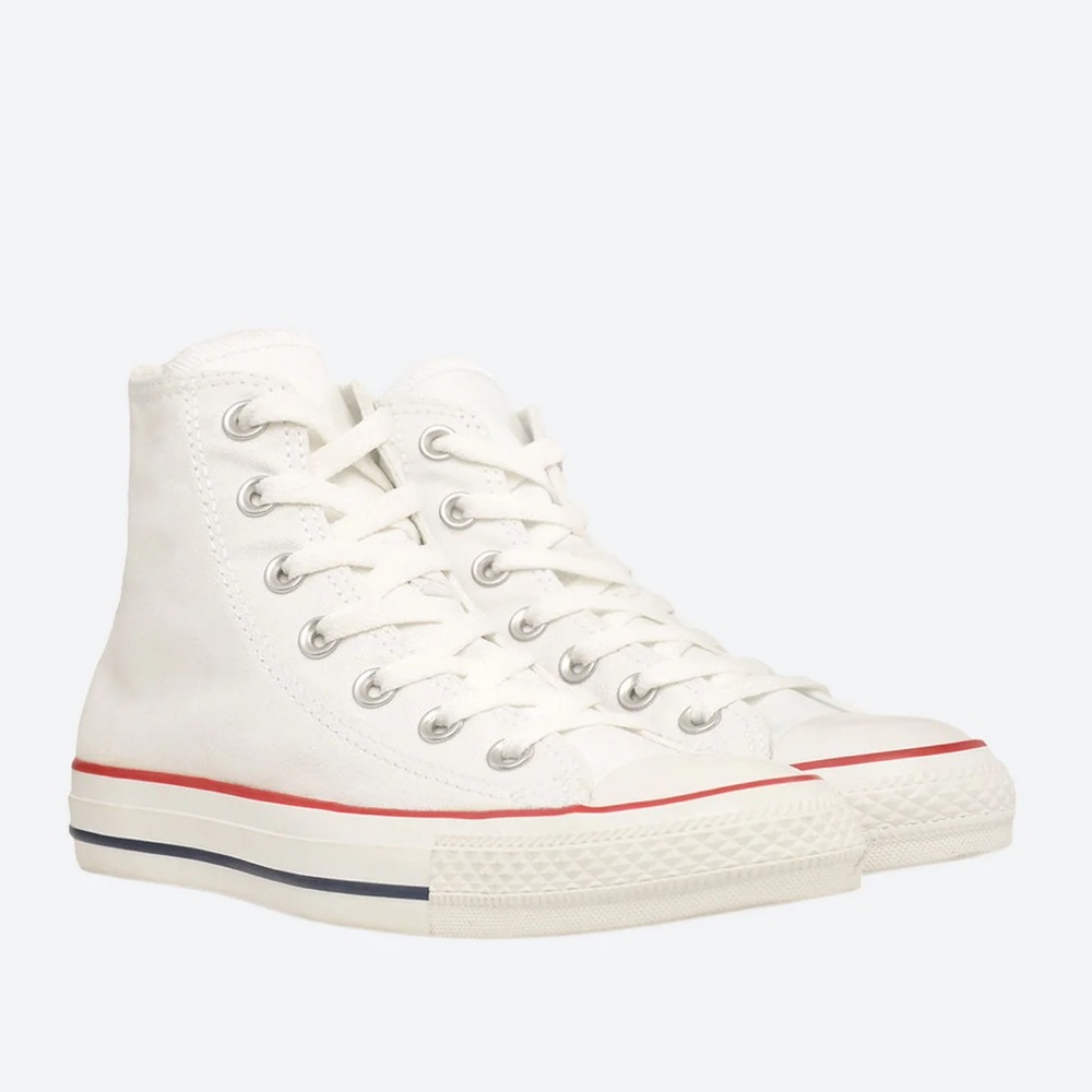 White High-Top Sneakers
